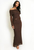 Bobble Lace Bardot Top Bobble Lace Bardot Top