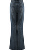 Seam Detail Flare Jeans