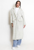  Boucle Double Button Oversized Coat (Pre Order)