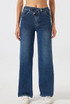 Overlap High Waist Dad Fit Jeans