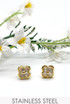 Diamante Clover Earrings Diamante Clover Earrings