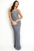 Strappy Sequin Maxi Dress