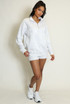 Brooklyn Slogan Half Zip Relaxed Sweatshirt 