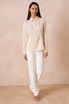 Satin Pleated Blouse Satin Pleated Blouse