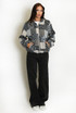 Patchwork Bomber Jacket