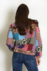 Patchwork Bomber Jacket