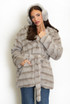 Faux Fur Belted Hooded Coats