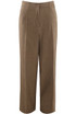 Textured Straight Leg Trousers