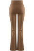 Sculpted Waist Flare Trousers Sculpted Waist Flare Trousers