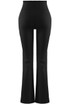 Sculpted Waist Flare Trousers Sculpted Waist Flare Trousers