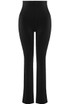 Sculpted Waist Flare Trousers Sculpted Waist Flare Trousers