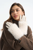 Shaggy Faux Fur Glove 