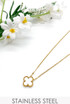 Clover Style Pendant Necklace