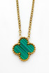 Clover Style Pendant Necklace