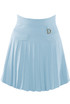 Fine Knit Pleated Mini Skirt