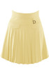 Fine Knit Pleated Mini Skirt