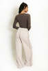 Braided Side Stripe Wide Leg Joggers