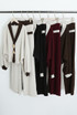 Lurex Contrast Cardigan And Trouser Set
