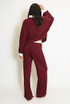 Lurex Contrast Cardigan And Trouser Set