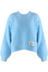 Slogan Tag Wool Blend Jumper