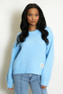 Slogan Tag Wool Blend Jumper