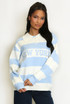 New York Striped Rugby Jumper