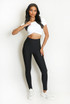 Soft Knit Nylon Energy Leggings