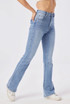 Flare Fit Full Length Denim Jeans
