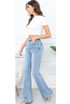 Flare Fit Full Length Denim Jeans