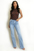 Flare Fit Full Length Denim Jeans