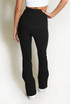 Soft Knit Ribbed Flare Legging