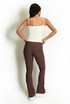 Soft Knit Ribbed Flare Legging