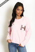 H Motif Wool Blend Jumper