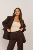 Relaxed Foldable Cuff Blazer