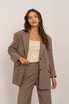 Relaxed Foldable Cuff Blazer