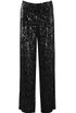 Striped Sequin Wide Leg Trouser