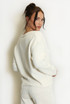 H Motif Wool Blend Cardigan 