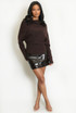 Cowl Neck Soft Knit Jumper