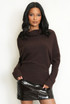 Cowl Neck Soft Knit Jumper