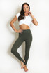 Fleece Lined Energy Leggings with Stirrup Fleece Lined Energy Leggings with Stirrup