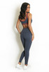 Slate Grey Side Pocket Energy Leggings