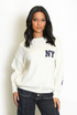 NY Slogan Wool Jumper