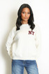 NY Slogan Wool Jumper
