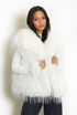 Cream Shaggy Fur Gilet