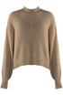 Mohair Fluffy Knit High Neck Jumper