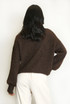 Mohair Fluffy Knit High Neck Jumper