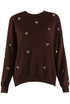 Heart Embellished Jumper