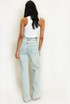 Vintage Wide Leg Denim Jeans