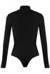 High Neck Long Sleeve Basic Bodysuit 