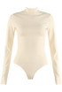 High Neck Long Sleeve Basic Bodysuit 